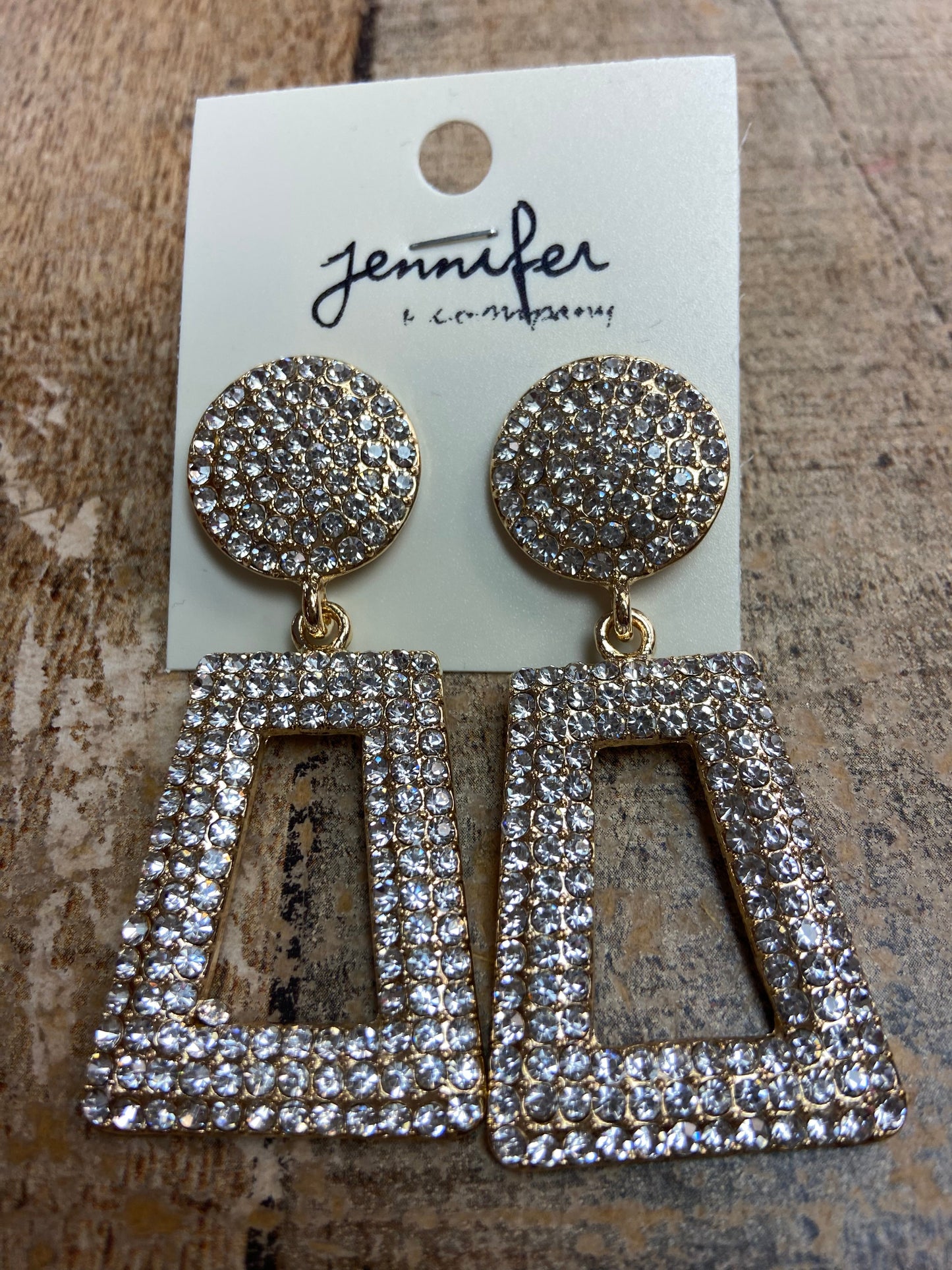 Glitter Drop Earrings