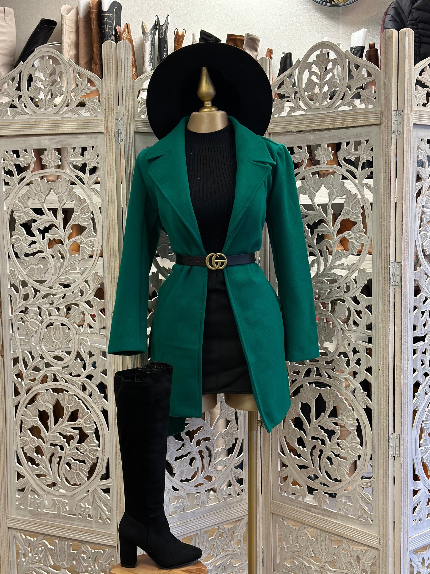 Pine Green Coat