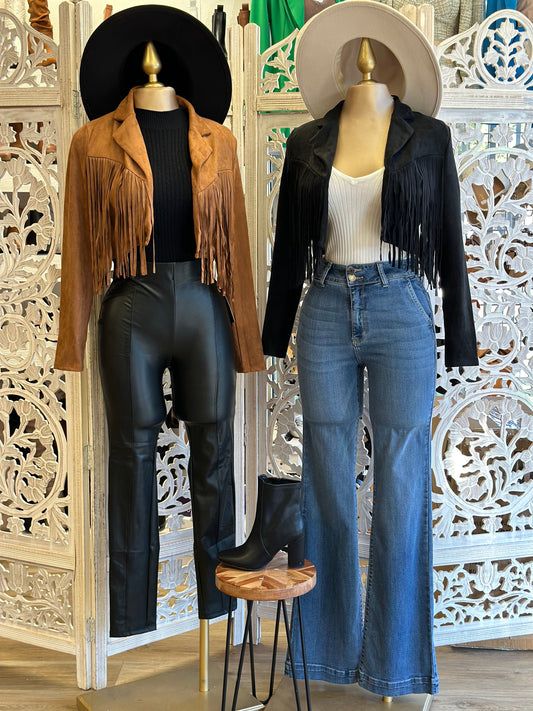 Fringe Suede Jackets