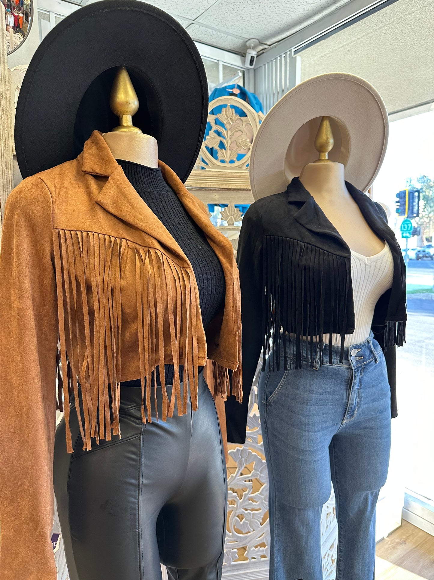 Fringe Suede Jackets