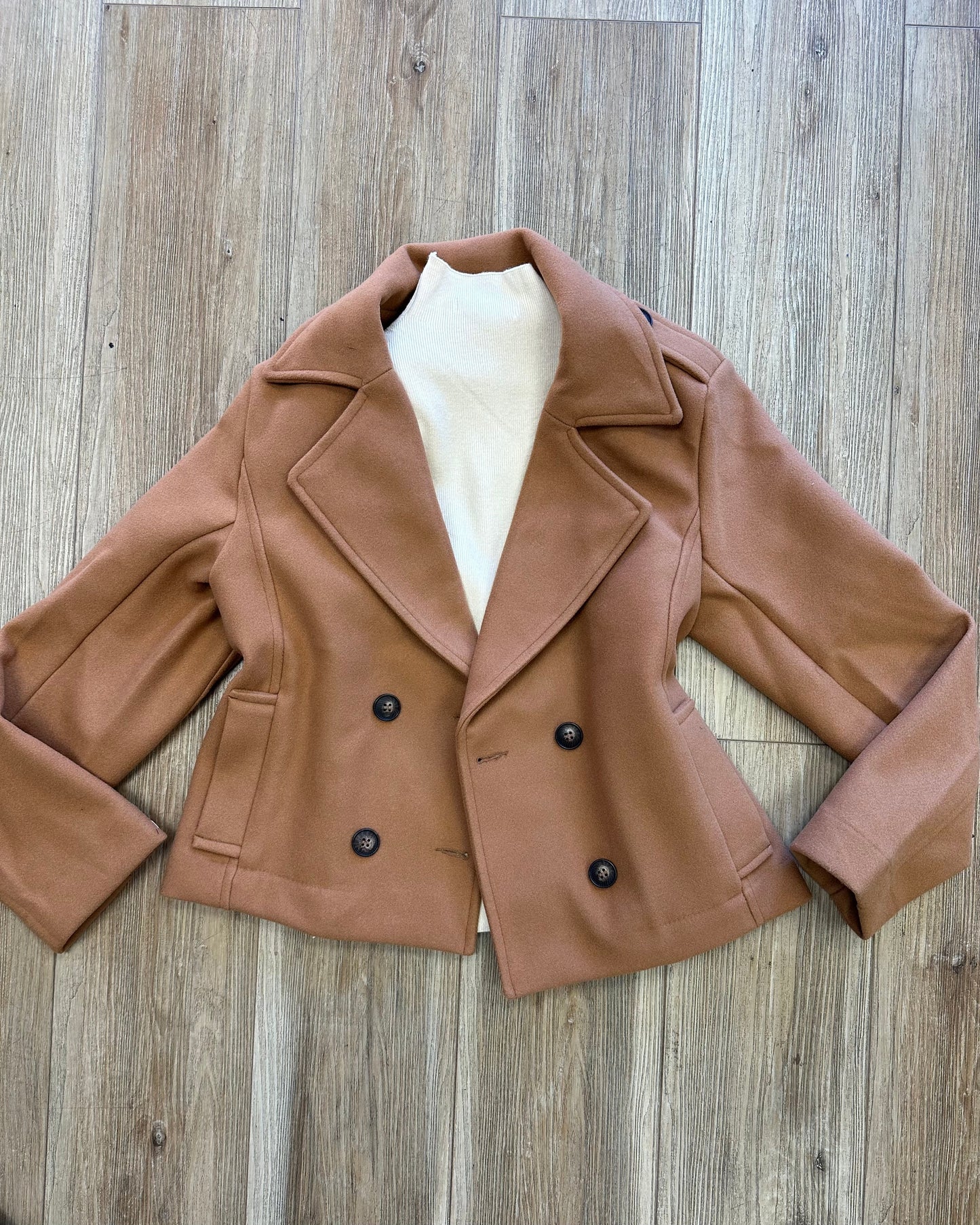 Mini Blazer Coat Brown