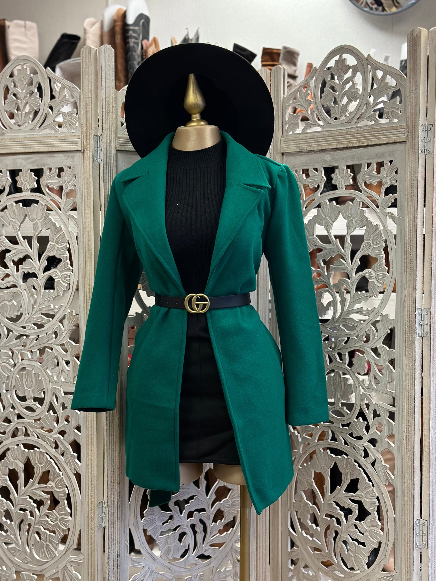 Pine Green Coat