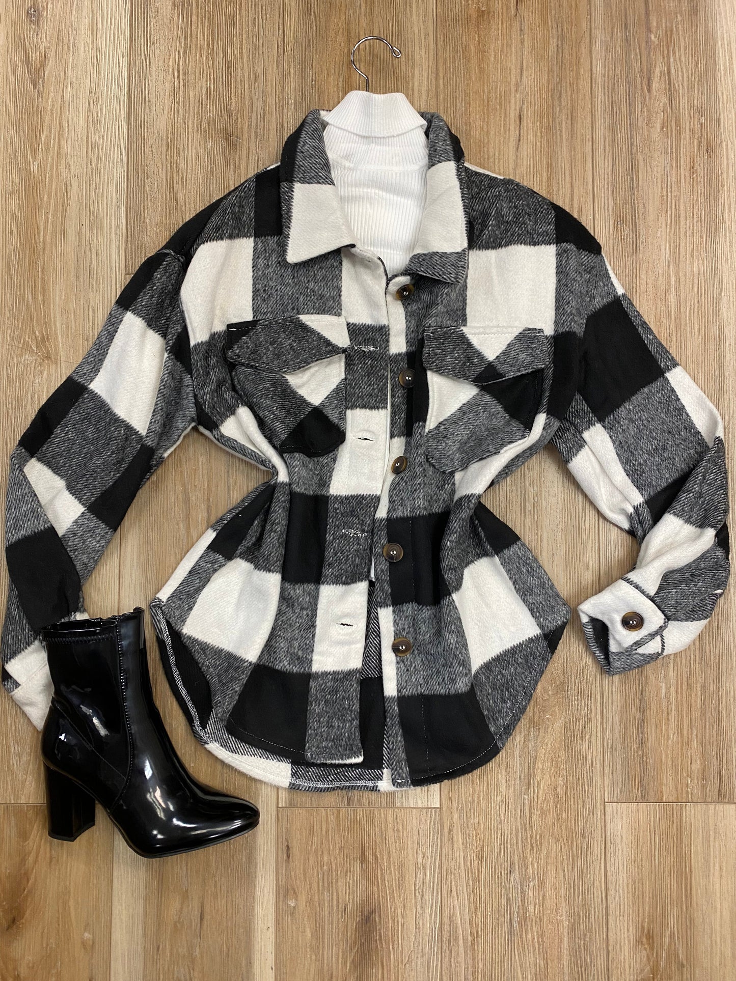 Black and White Flannel