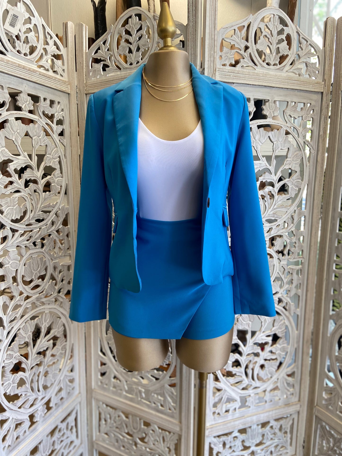 Blazer and Skort Set