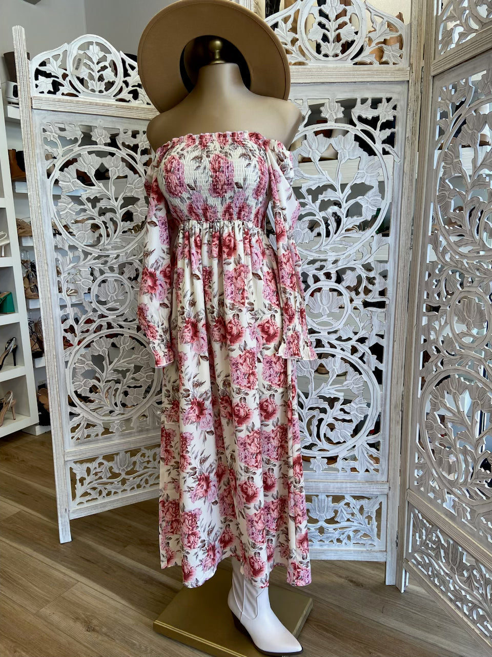 Maxi Floral Mock Dress