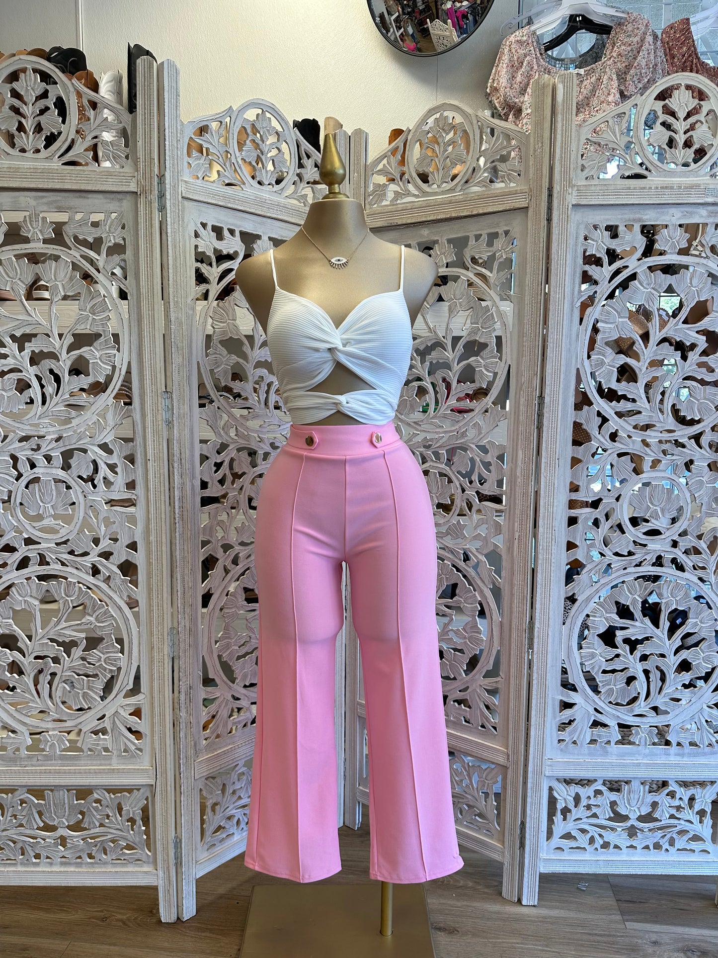 Bubble Pink Trousers