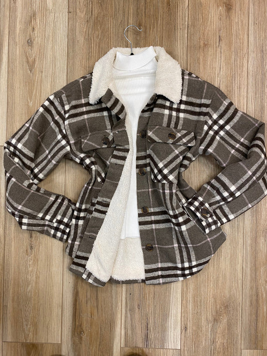 Flannel Fuzzy Jacket