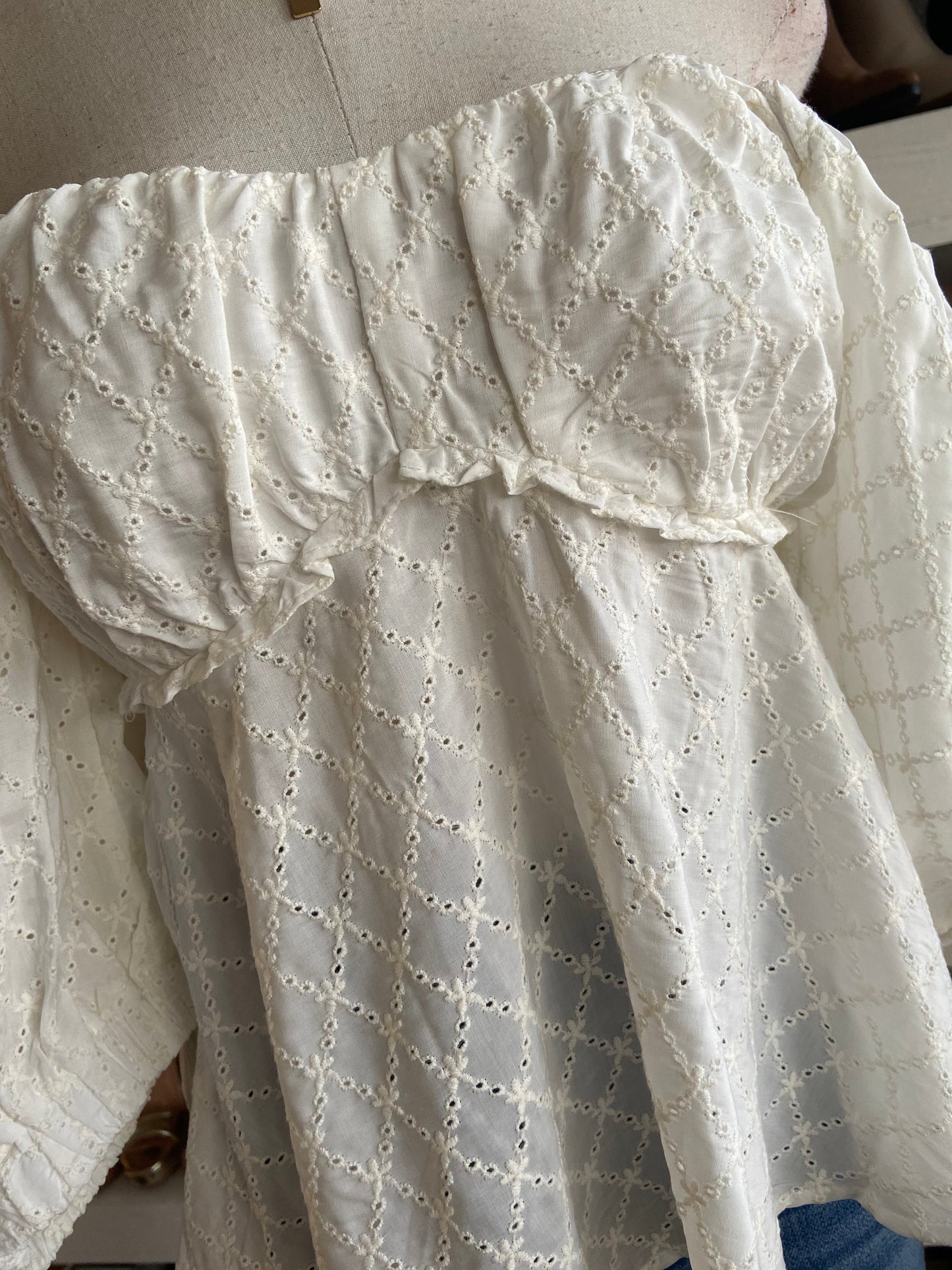 Eyelet Blouse