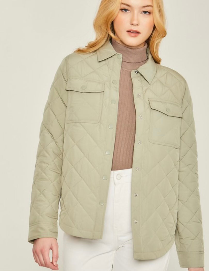 Quilted Puffer Jacket