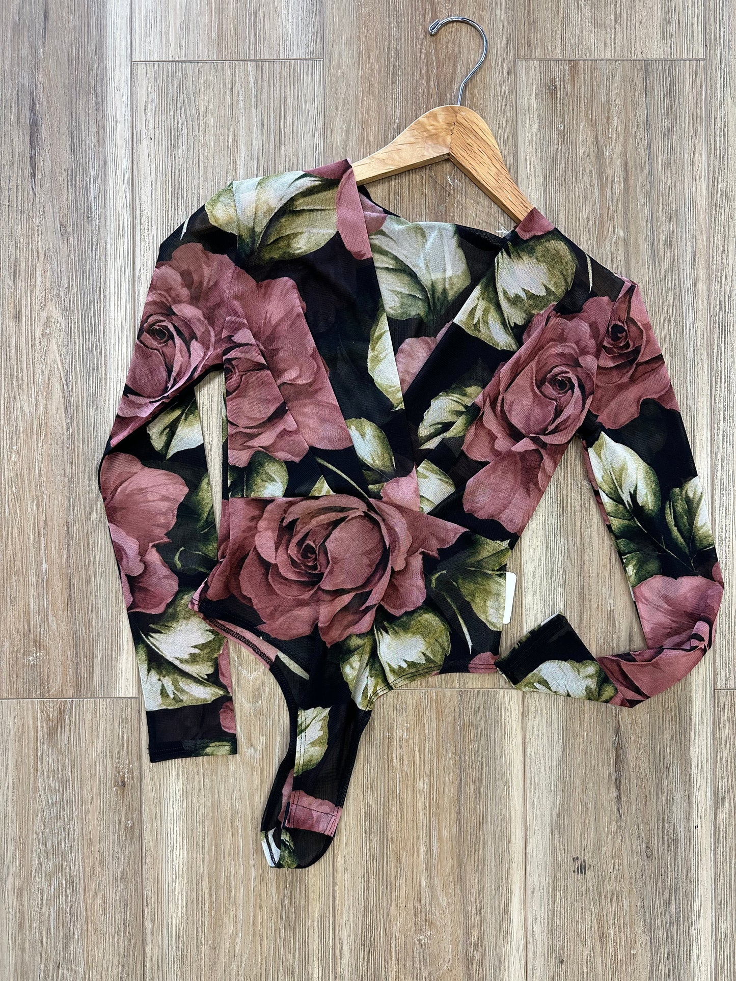 Floral Print Bodysuit