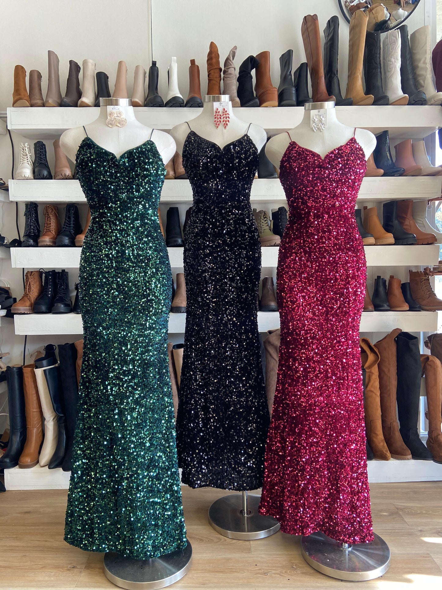 Sequin Formal Dress