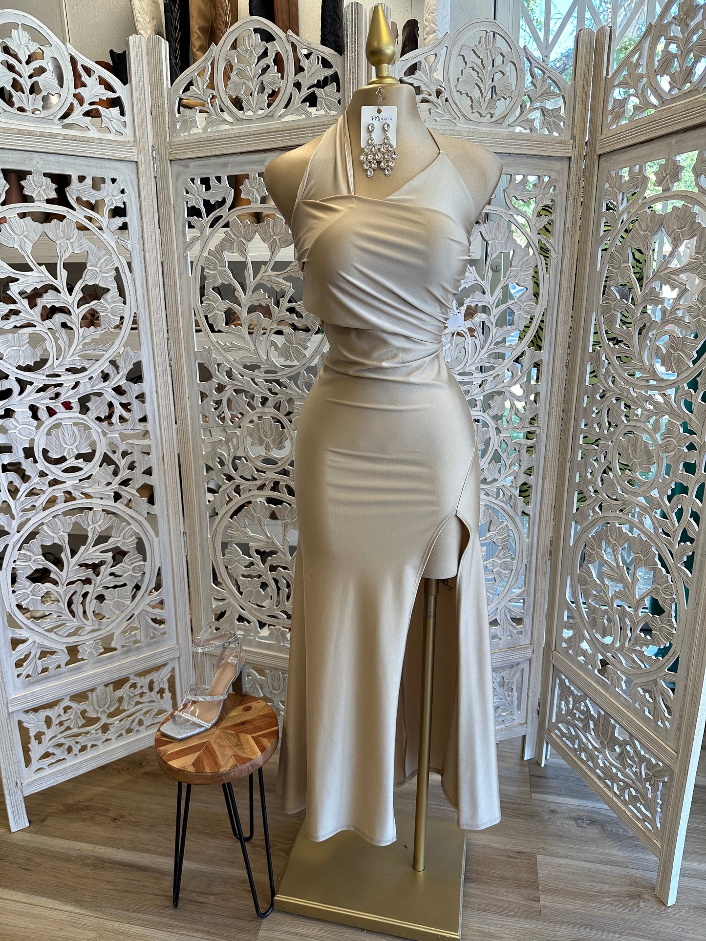 Champagne Formal Dress