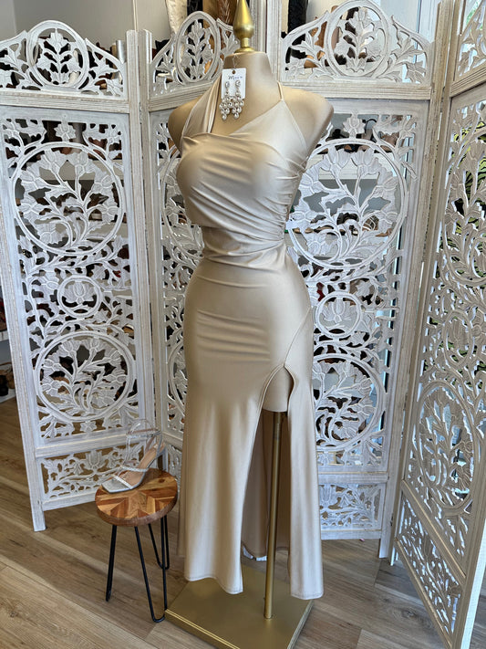 Champagne Formal Dress