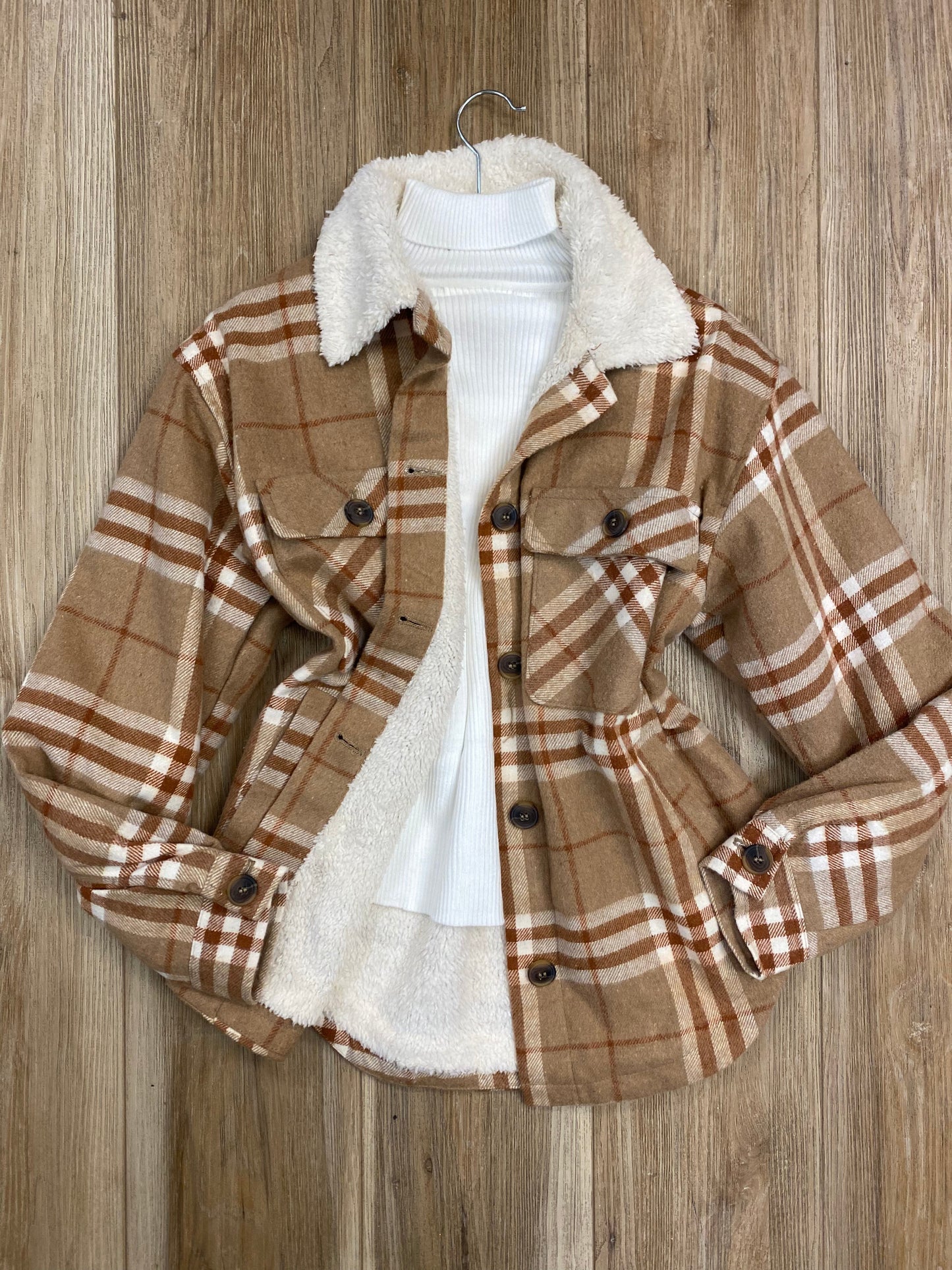 Flannel Fuzzy Jacket