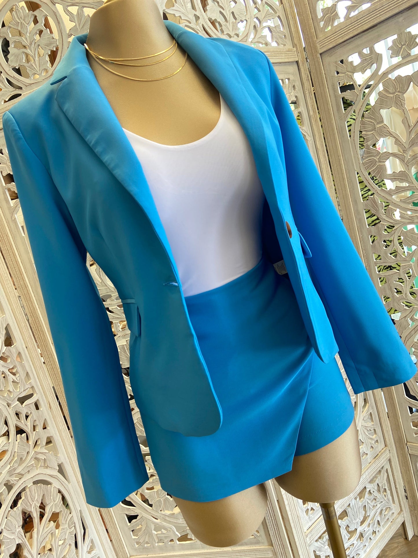 Blazer and Skort Set