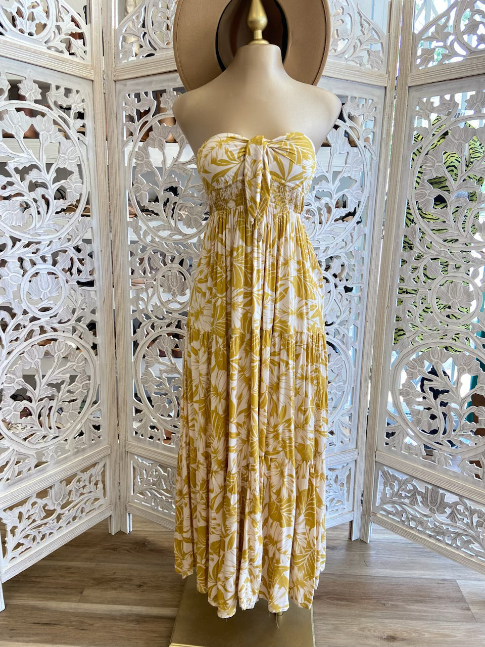 Strapless Maxi Dress