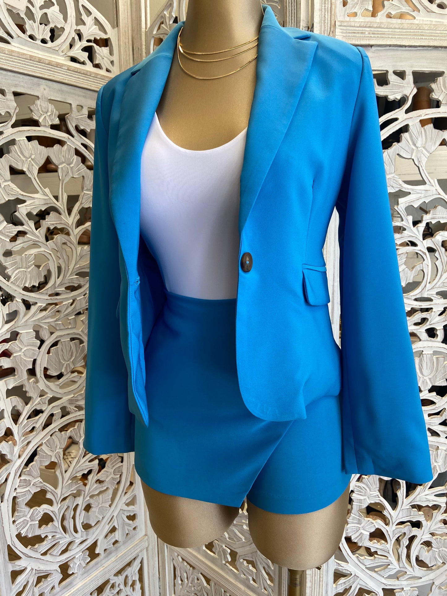 Blazer and Skort Set