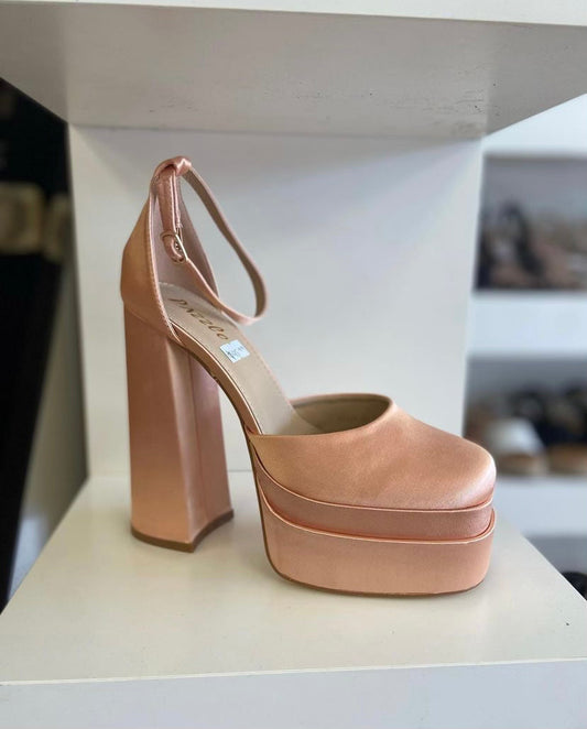 Rose Gold High Heels