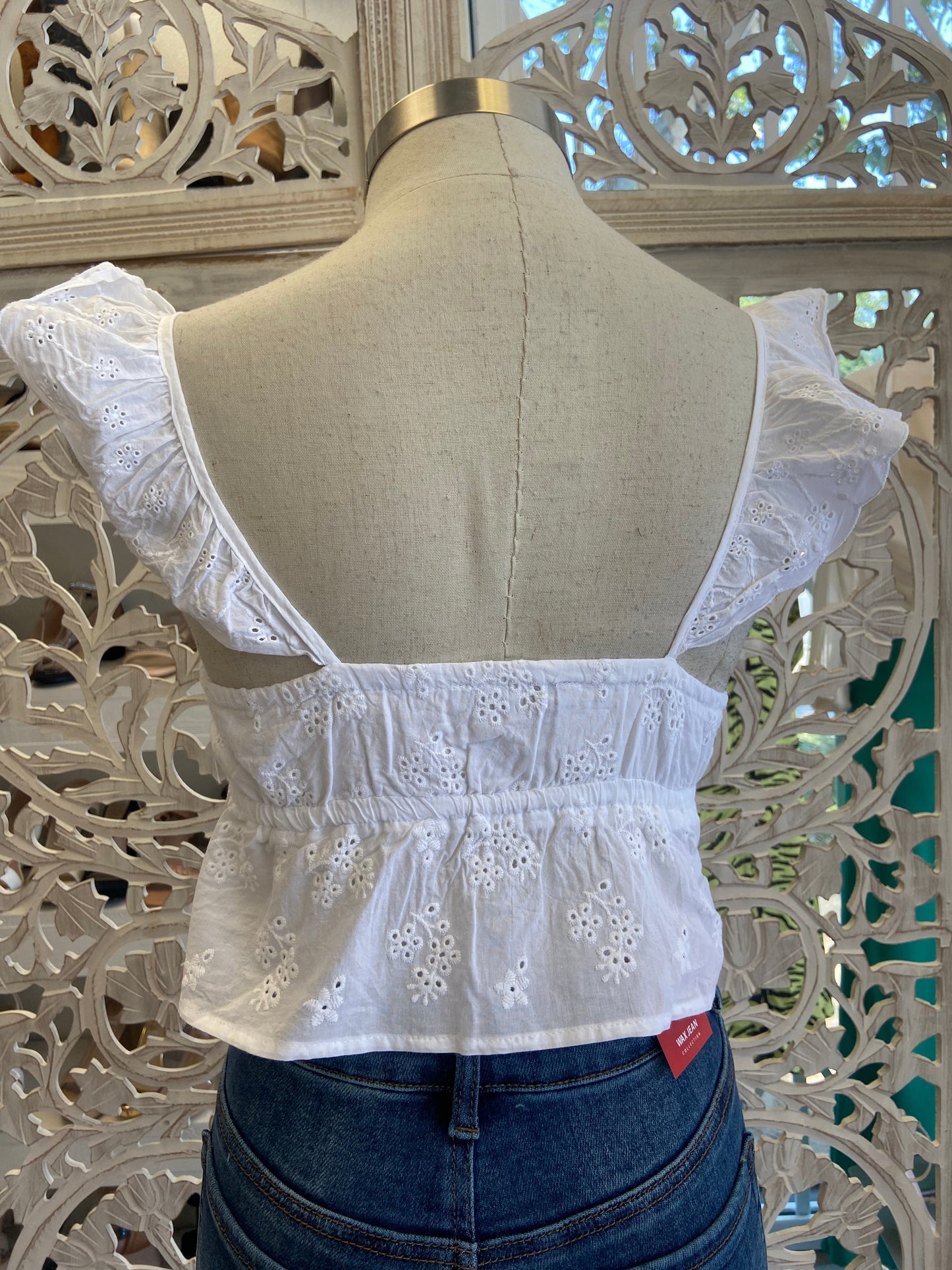 Eyelet Mini Top