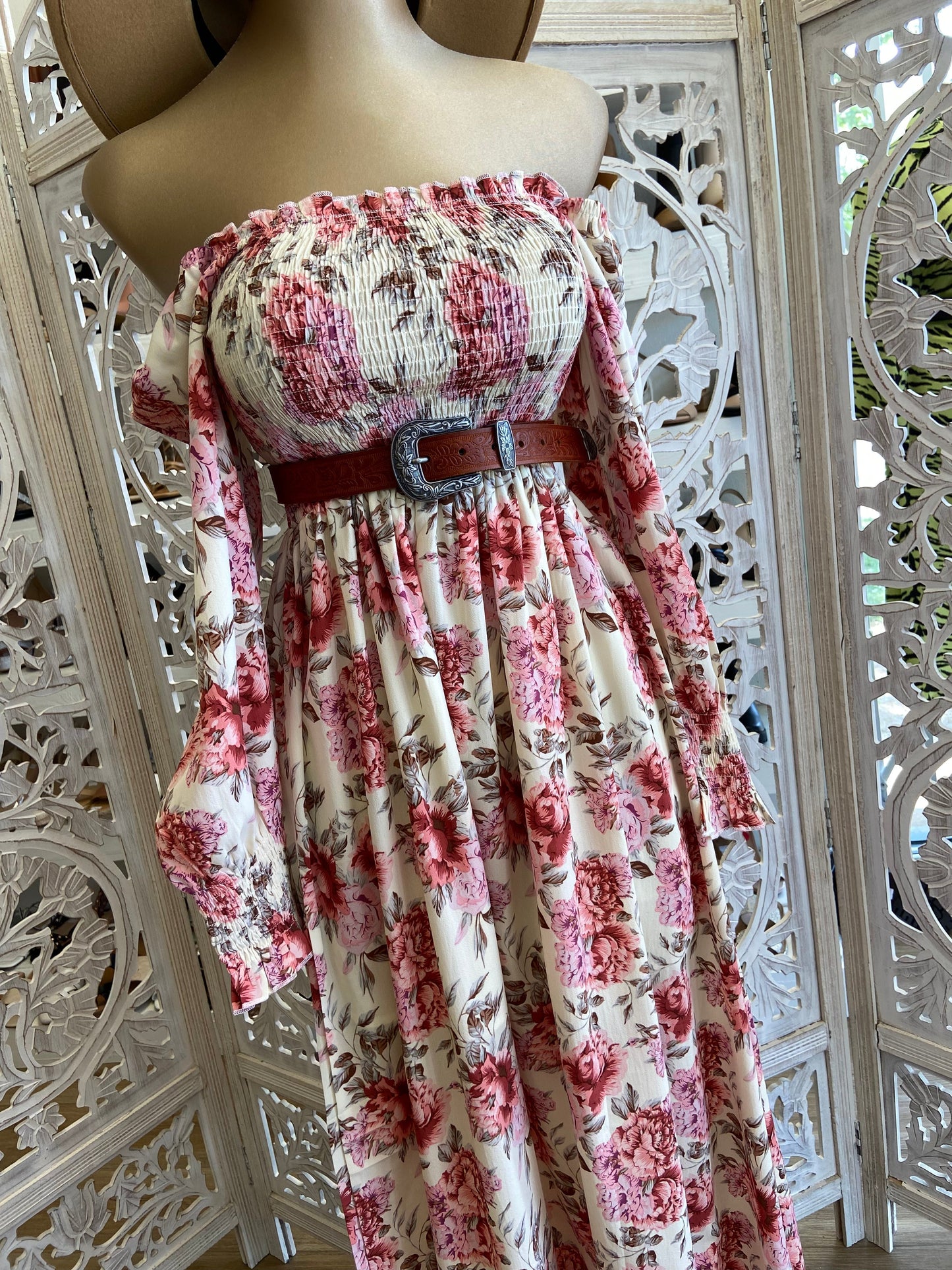 Maxi Floral Mock Dress